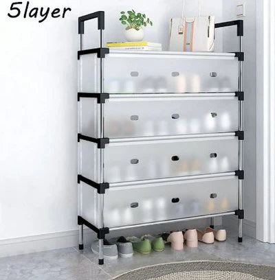 5 Layer Dust Proof Shoe Rack
