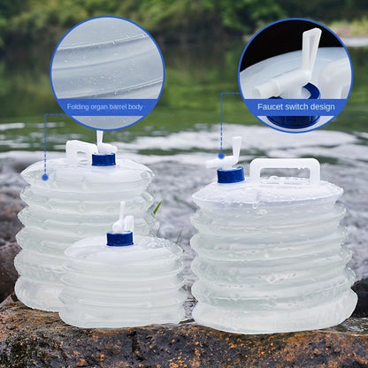  5 Liter Collapsible Water Gallon, Home and Living 