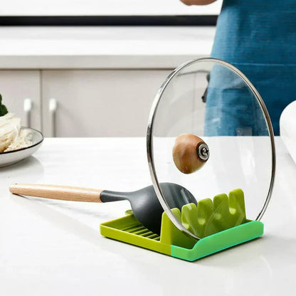 Holder for Kitchen Utensils & Pot Lids