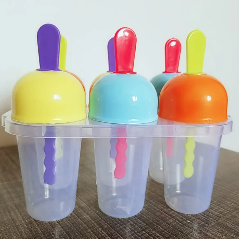 Cool Treats 6 Piece Kids  Ice Pop Maker