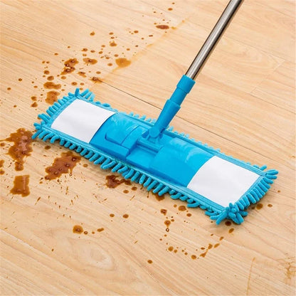 Adjustable 360 Microfiber Flat Mop