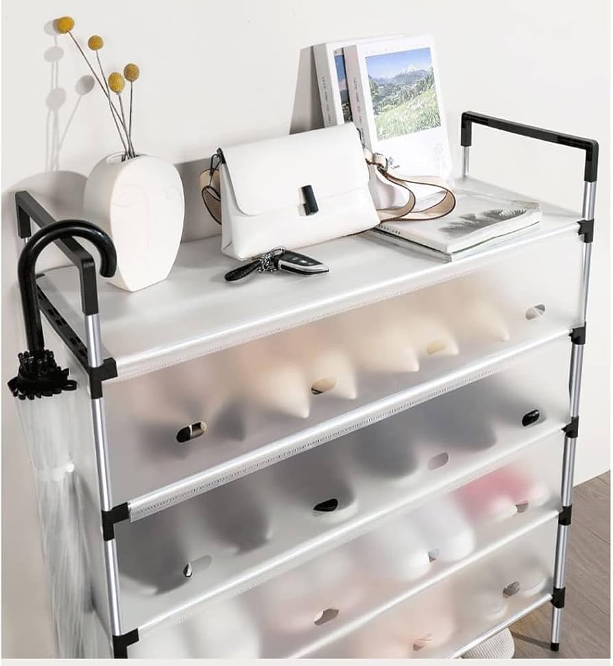 Space-Saving 5-Layer Shoe Rack