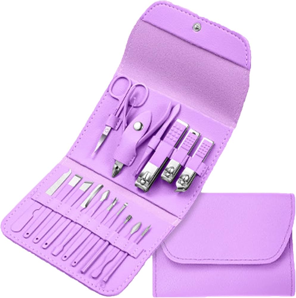 16 PCS Nail Clippers & Tools Set