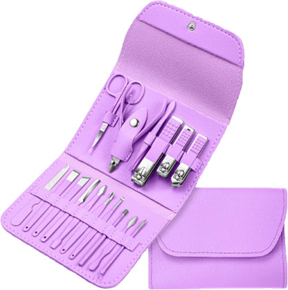 16 PCS Nail Clippers & Tools Set