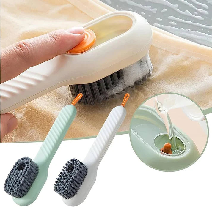 Soap-Dispensing Scrub Brush Set (2 Pack)