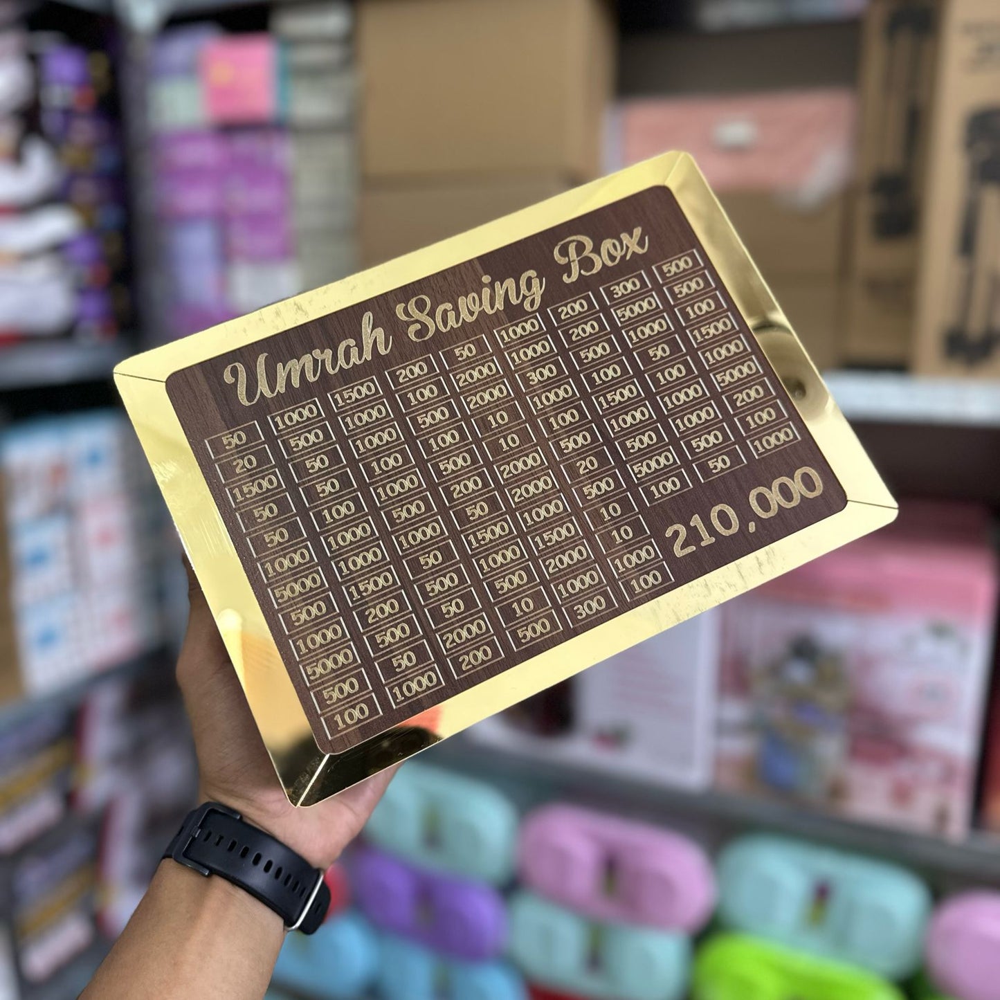 Journey To Makkah Saving Box