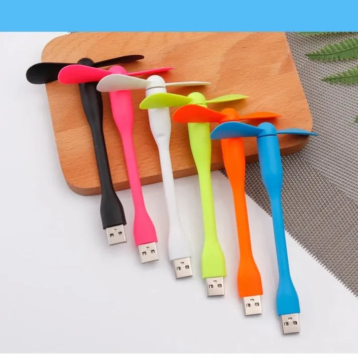 3Pcs Mini USB Fan