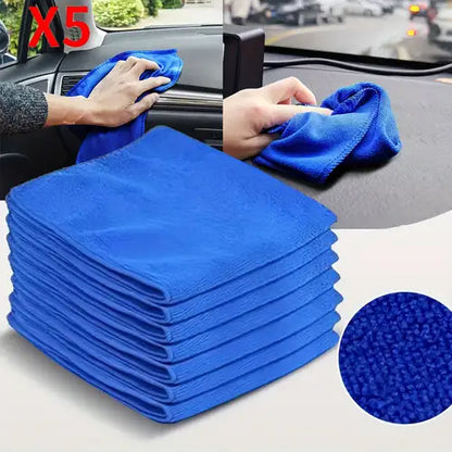 6PCS Reusable Multi Use Microfiber Cleaning Towels