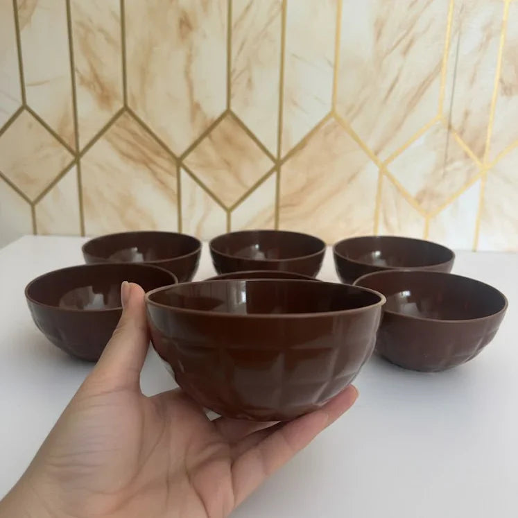 6 Piece Serving Bowls For Fruits, Desserts & Snacks