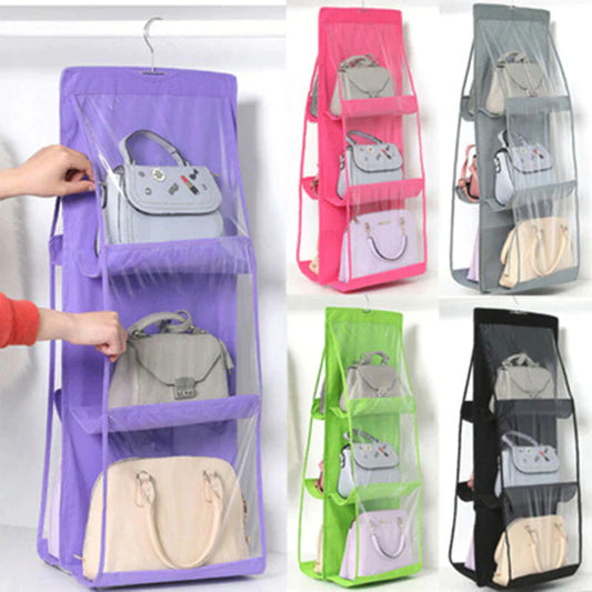6 Pocket Bag Organizer, Wardrobe and oraganizer 