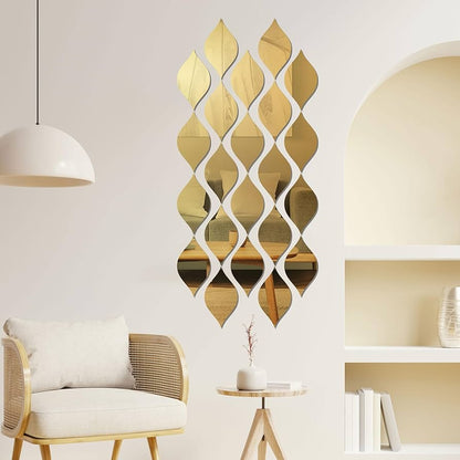 12 Pcs Acrylic Wall Design Decals For Stylish Home Decor