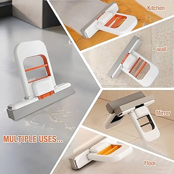 2Pcs Multi Functional Mini Mop For Easy Squeezer