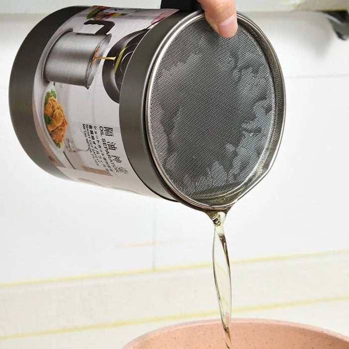 1.4L Stainless Steel Oil Pot