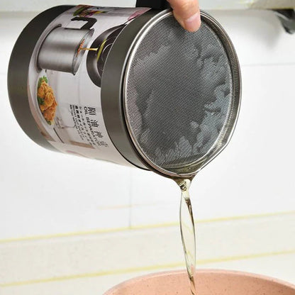 1.4L Stainless Steel Oil Pot