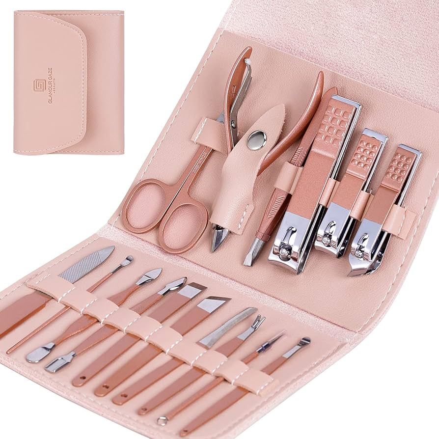 16 PCS Nail Clippers & Tools Set