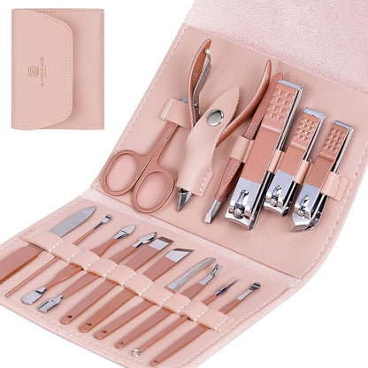 16 PCS Nail Clippers & Tools Set