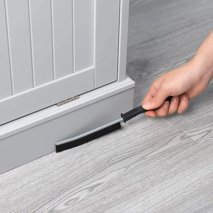 2Pcs Hard Bristle Gap Cleaning Brushes