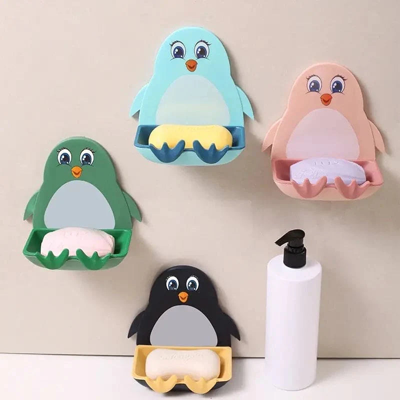Icy Waddle Penguin Soap Tray