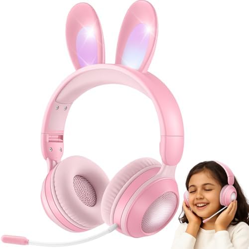 AuraSound RGB Bluetooth Headphones