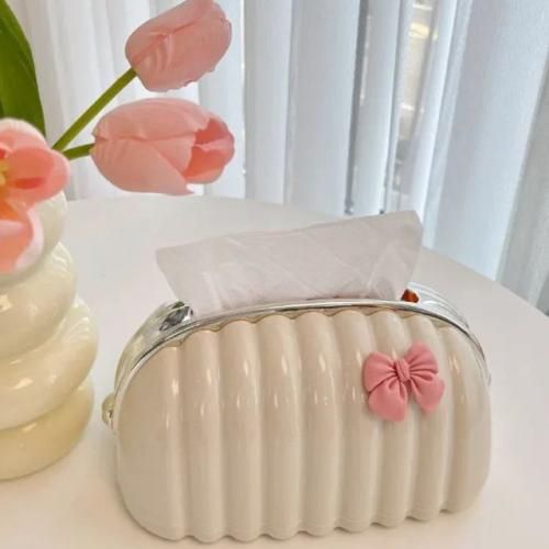  Bow Tissue Box, Home and Living 