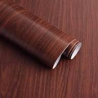 Dark Wood Marble Sheet – Countertop, Cabinet & Shelf Liner (60x200cm)