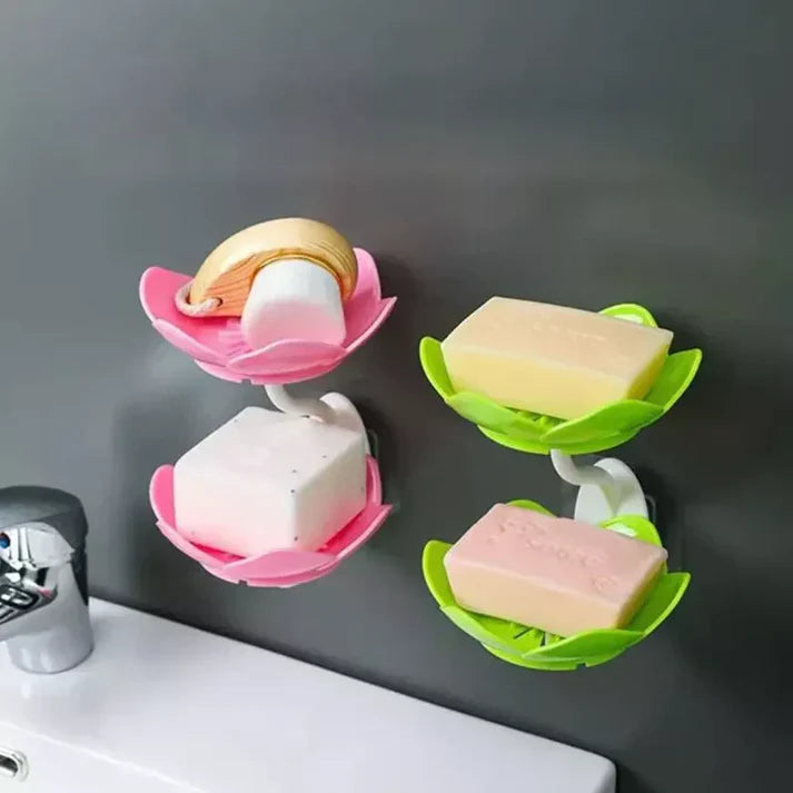 Double-Layer Lotus Soap Tray