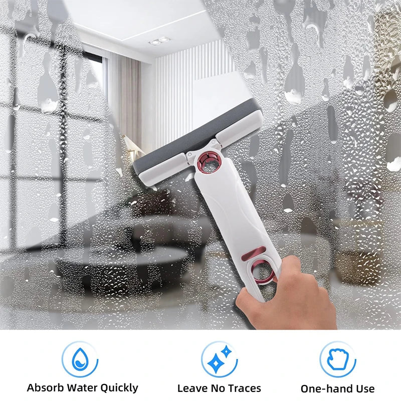 Easy Squeeze Wet & Dry Microfiber Floor Cleaner Mop, Home and Living 