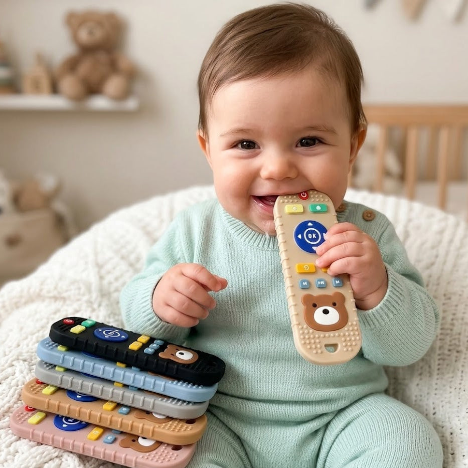 Gentle Touch Ultra Soft Silicone Teether Natural Texture