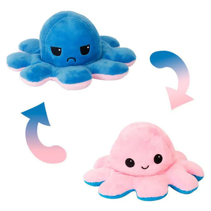 Two Faced Octopus Plush Toy