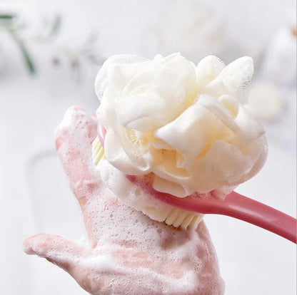 Non-Slip Long Handle Loofah For Shower