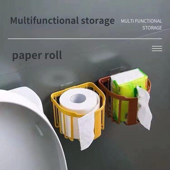 Kitchen & Bathroom Adhesive Tissue Organizer