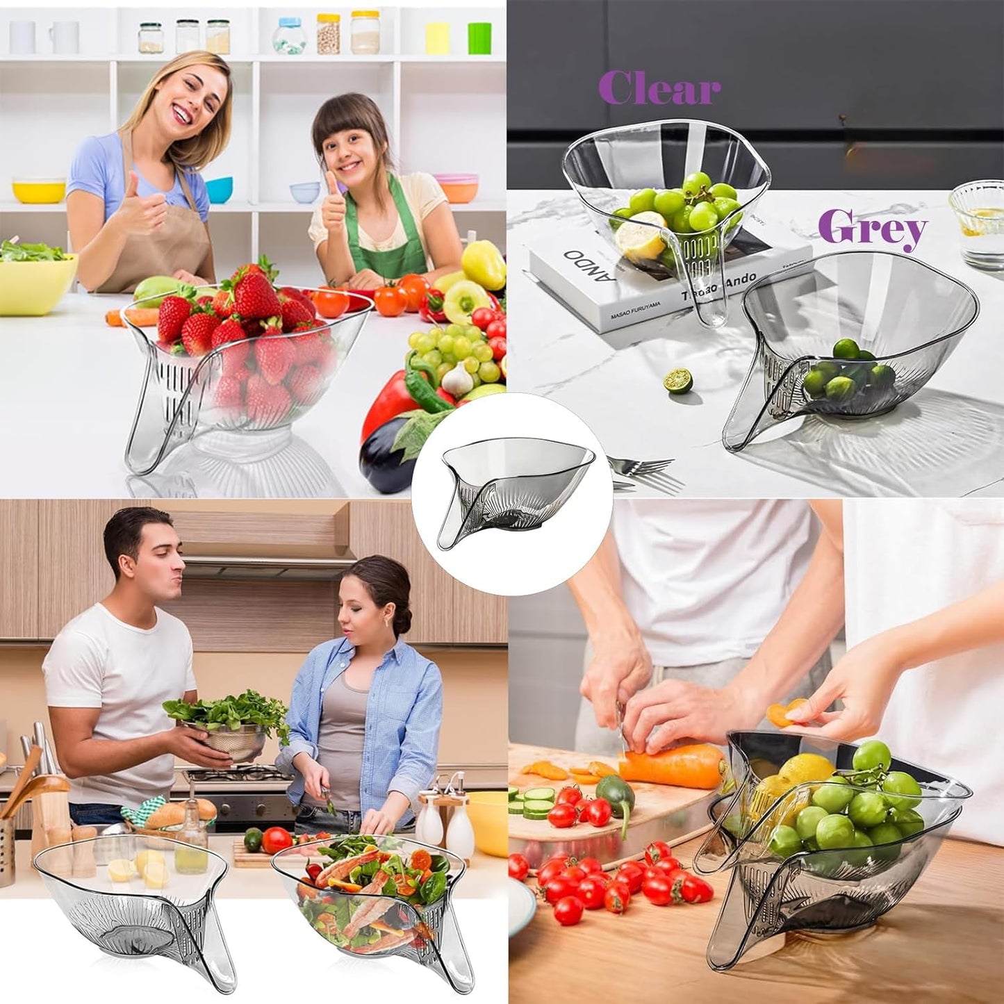 Kitchen Strainer Bowl, Kitchen Accessories 