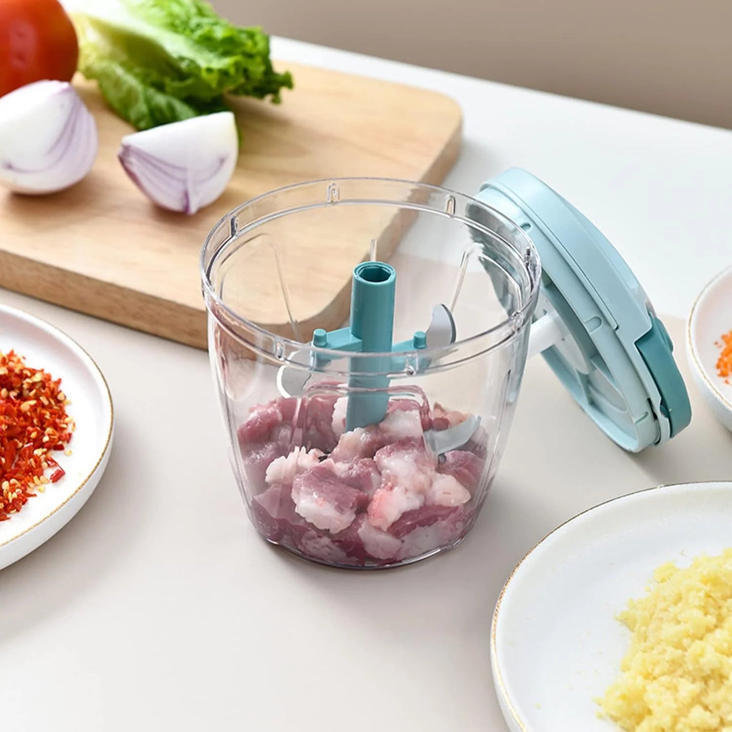 Hand-Twist Food Speedy Chopper