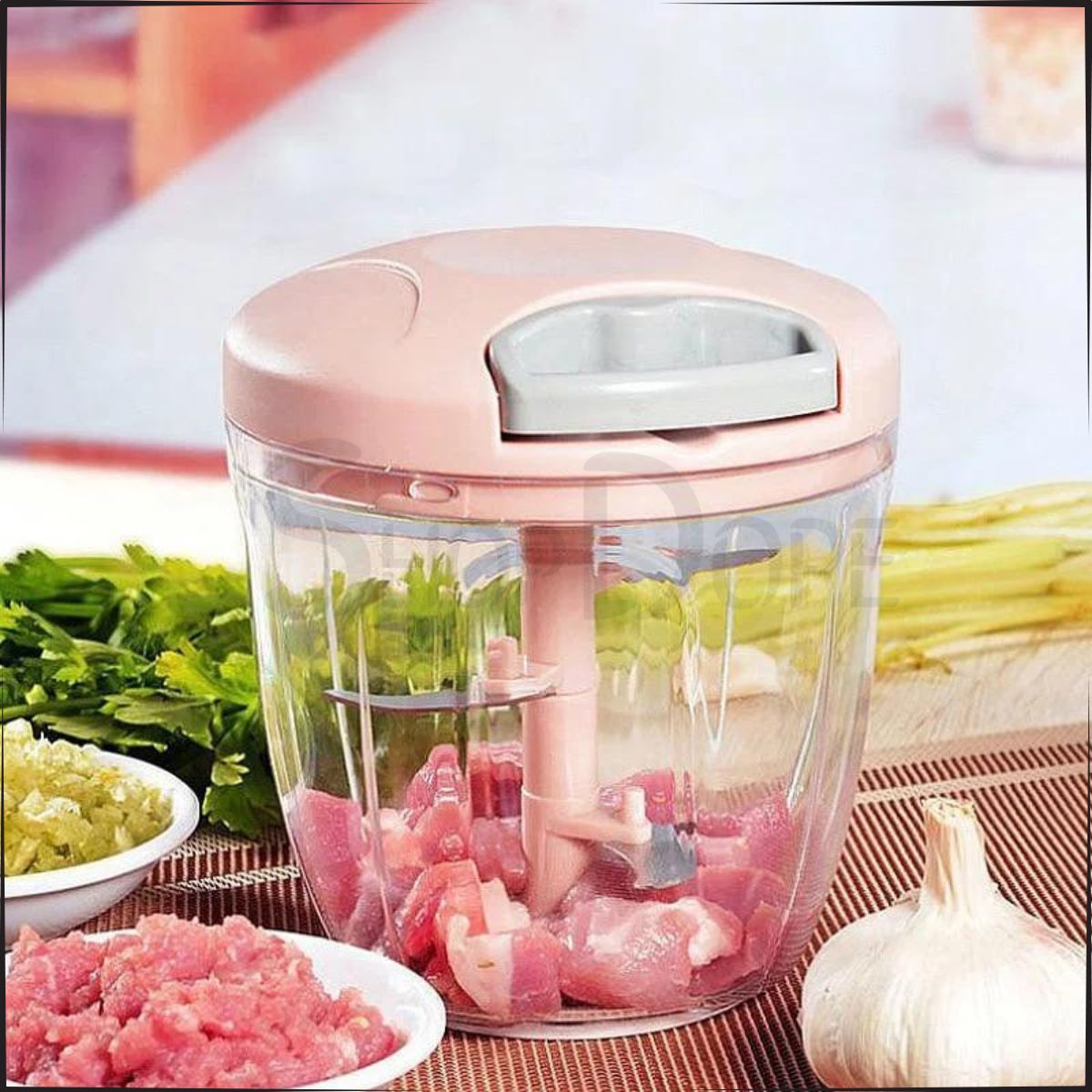 Hand-Twist Food Speedy Chopper