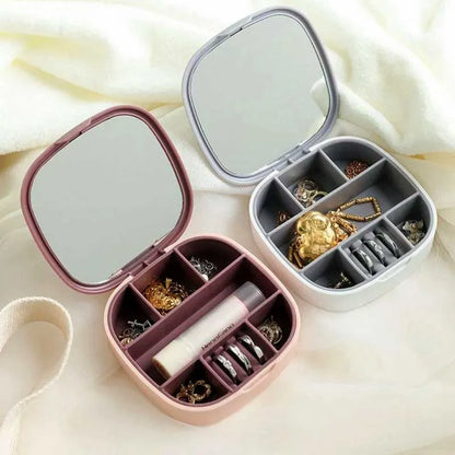 Elegant Jewelry Organizer With Mirror