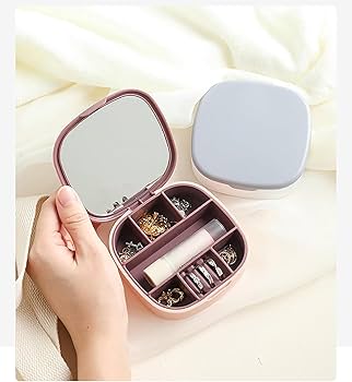Elegant Jewelry Organizer With Mirror