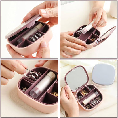Elegant Jewelry Organizer With Mirror
