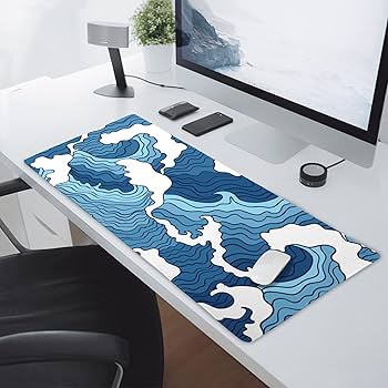 Non-Slip Rubber Base Desk Mat