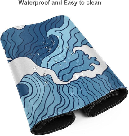 Non-Slip Rubber Base Desk Mat