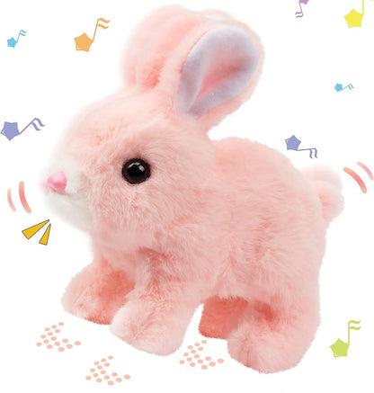 Playful Animated Rabbit Plush With Music & Motion