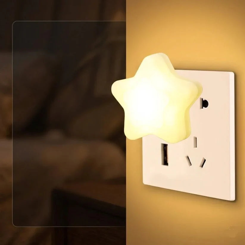 Star Design Decorative USB Night Lamp