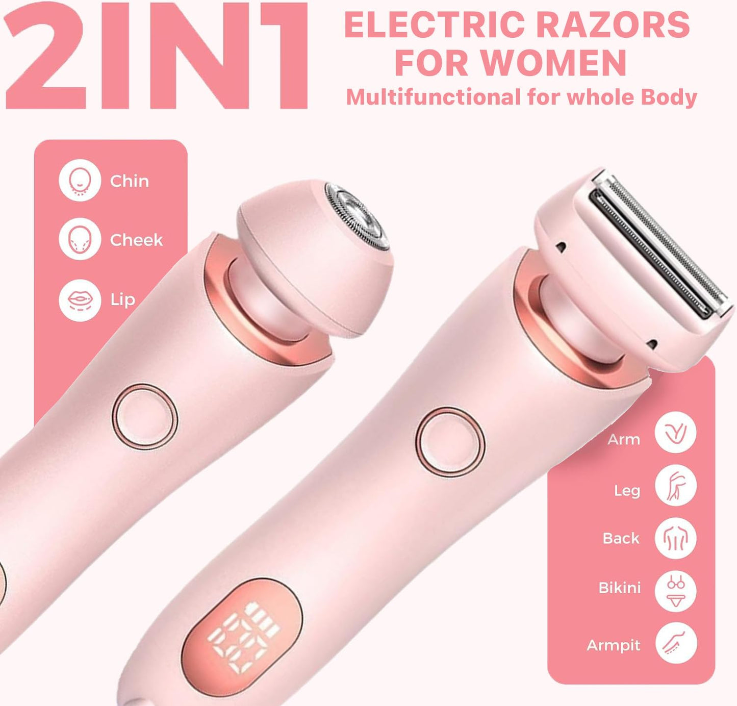 Portable Women's Electric Hair Remover