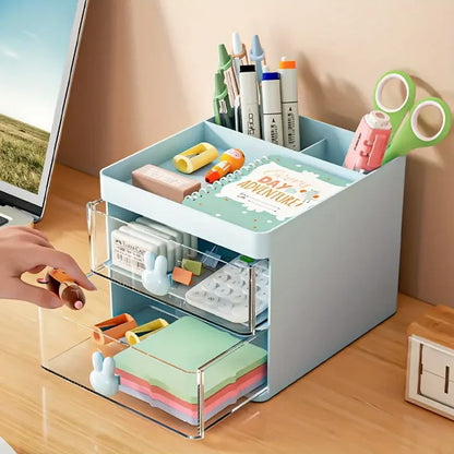 Vanity Organizer Box With Drawer