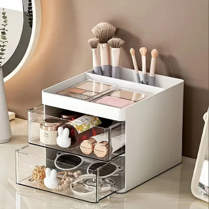 Vanity Organizer Box With Drawer