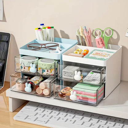 Vanity Organizer Box With Drawer