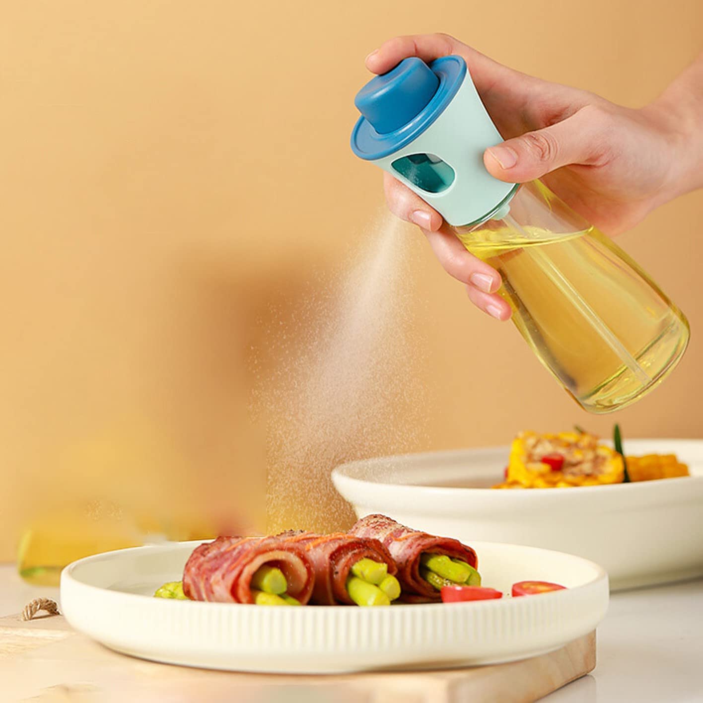 Refillable Oil Mister For Oven, BBQ & Kitchen