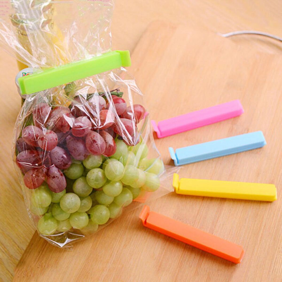 12Pcs Clip Set For Sealing Snack Bags