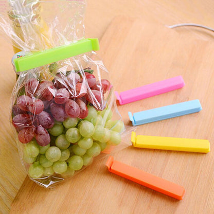 12Pcs Clip Set For Sealing Snack Bags