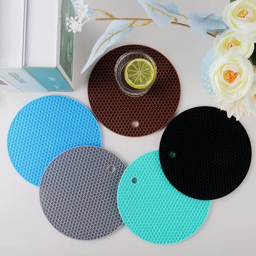 Reusable Silicone Heat Shield Pot Mat