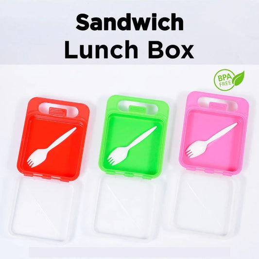 Kids' Sandwich Meal Box With Fork